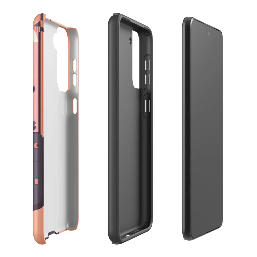 Futuristic Astronaut Bot | Phone Case |  S21 Plus | Tough Case | Matte