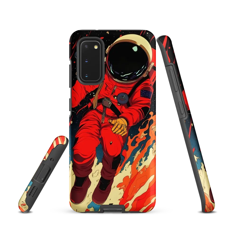 Cosmic Descent of the Astronaut