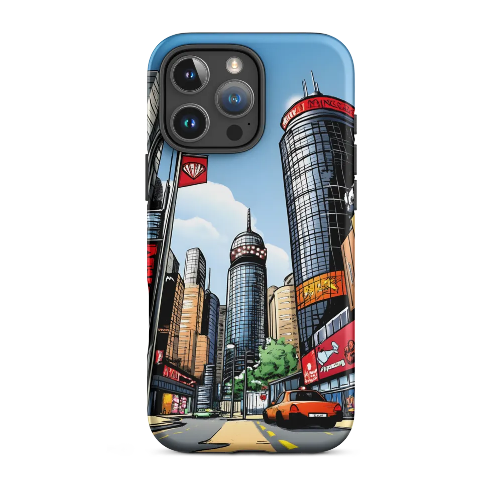 Urban Pulse: A Comic Cityscape