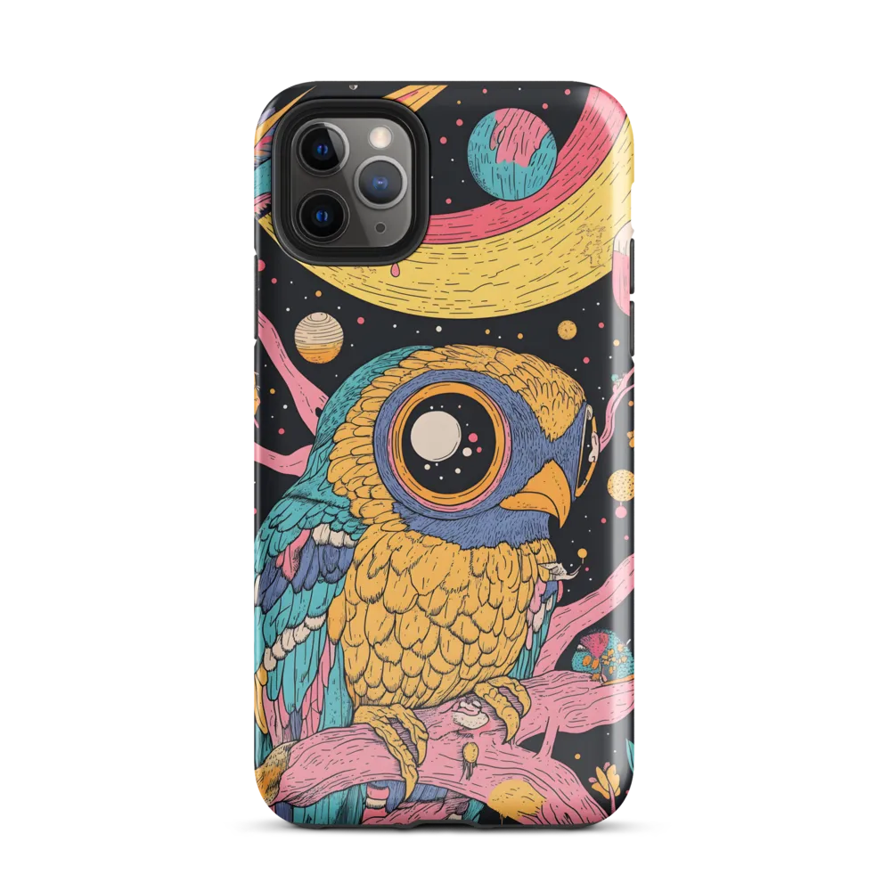 Whimsical Cosmic Owl | Phone Case |  11 Pro Max | Tough Case | Glossy