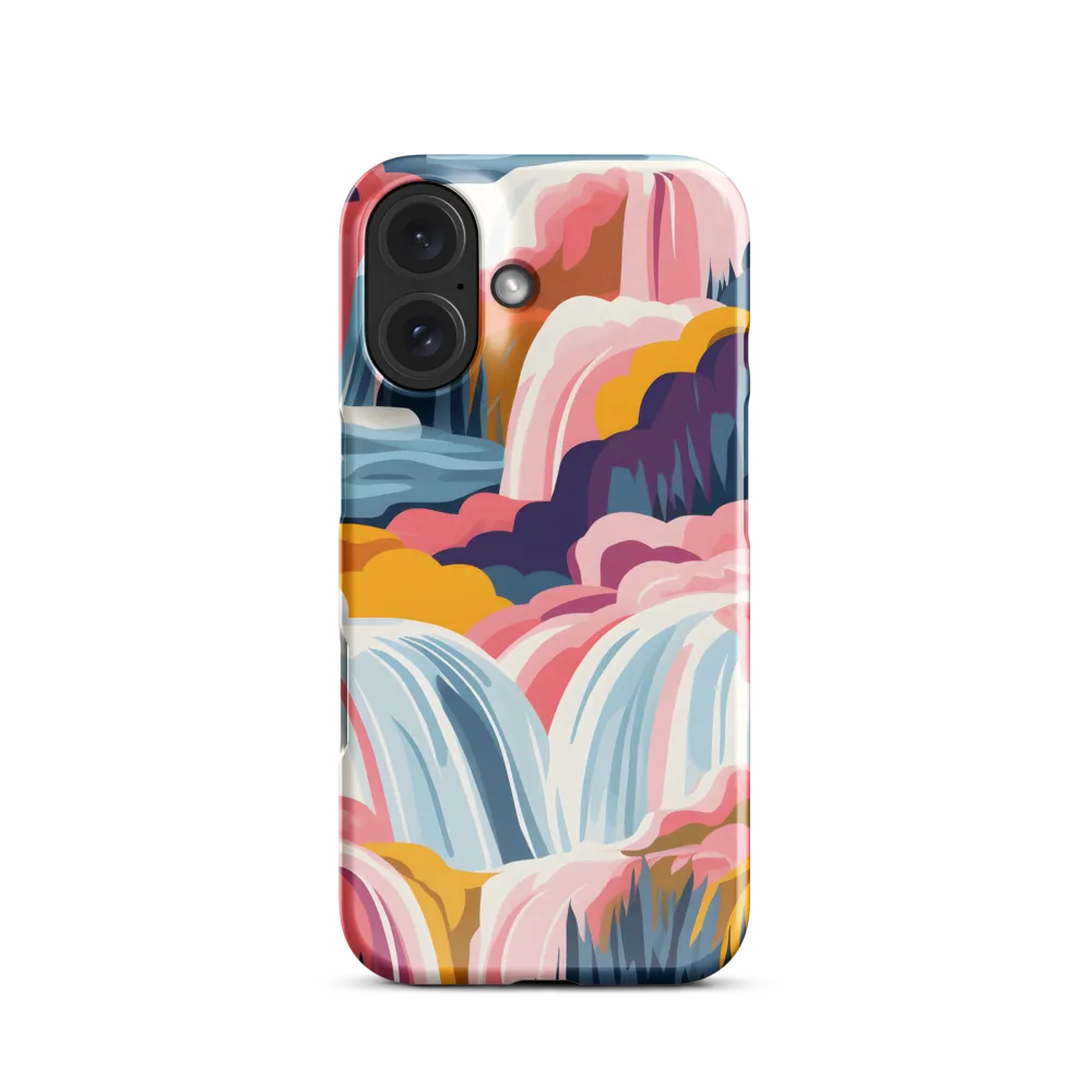 Cascades of Colorful Serenity | Phone Case