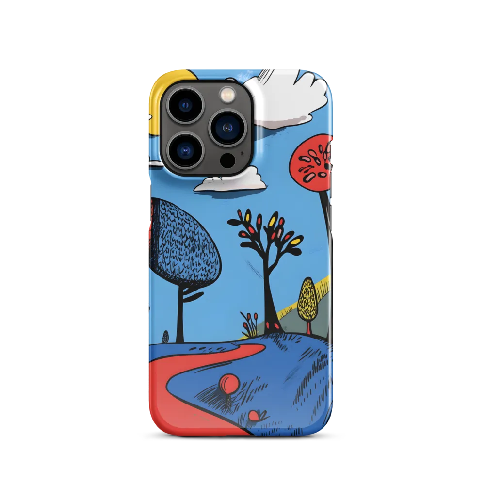 A Playful Journey Through Whimsical Woods | Phone Case |  13 Pro | Snap Case | Glossy