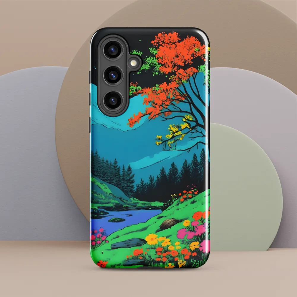 Neon Dreams: A Vibrant Landscape