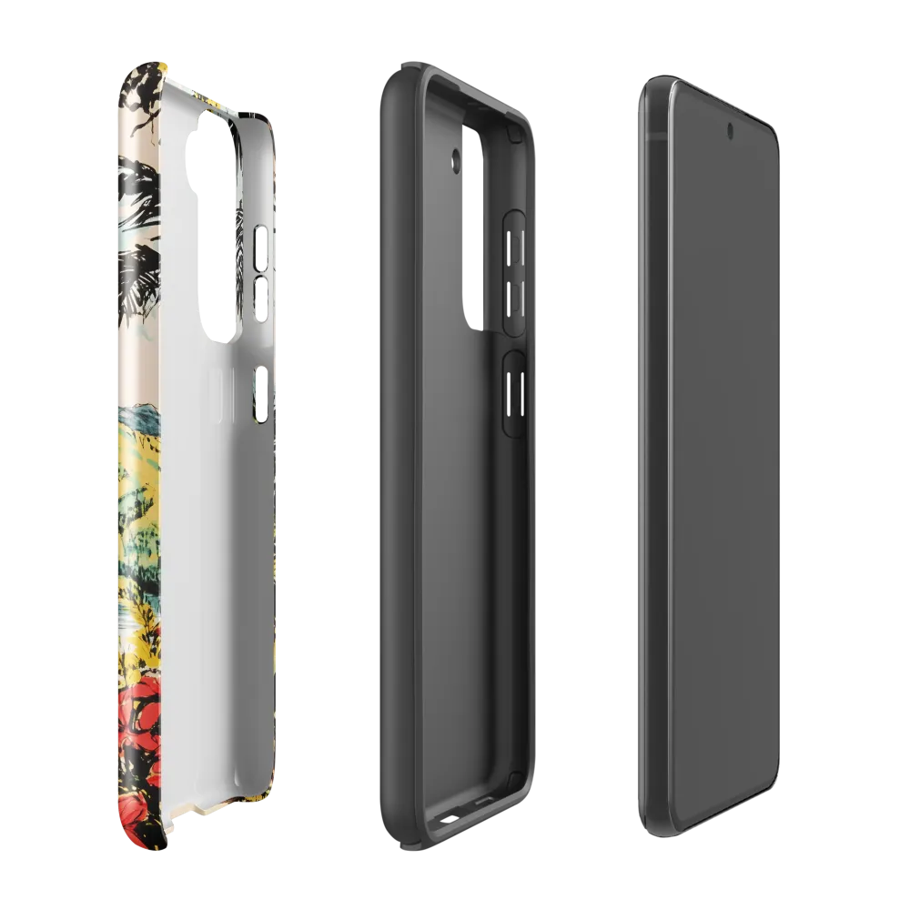 Tropical Serenity | Phone Case |  S21 FE | Tough Case | Glossy