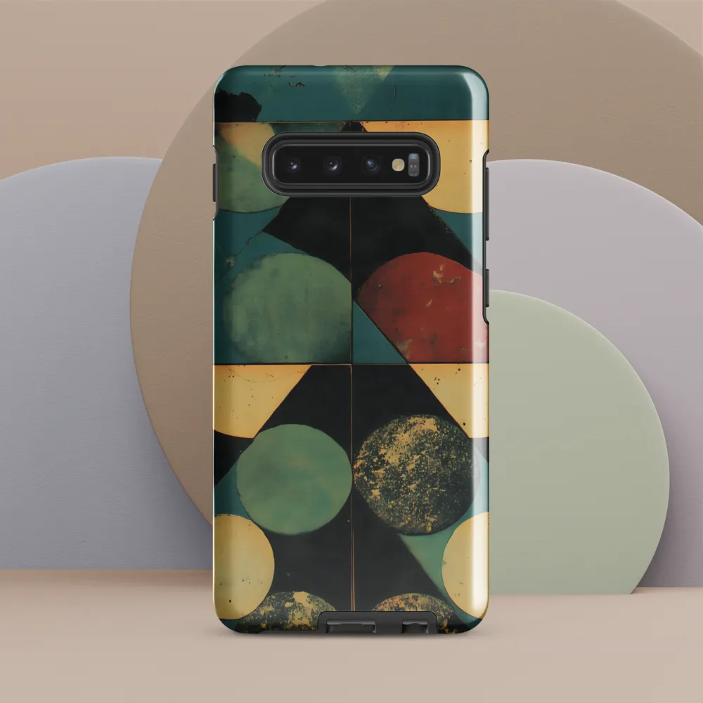 Geometric Harmony | Phone Case |  S10 Plus | Tough Case | Glossy