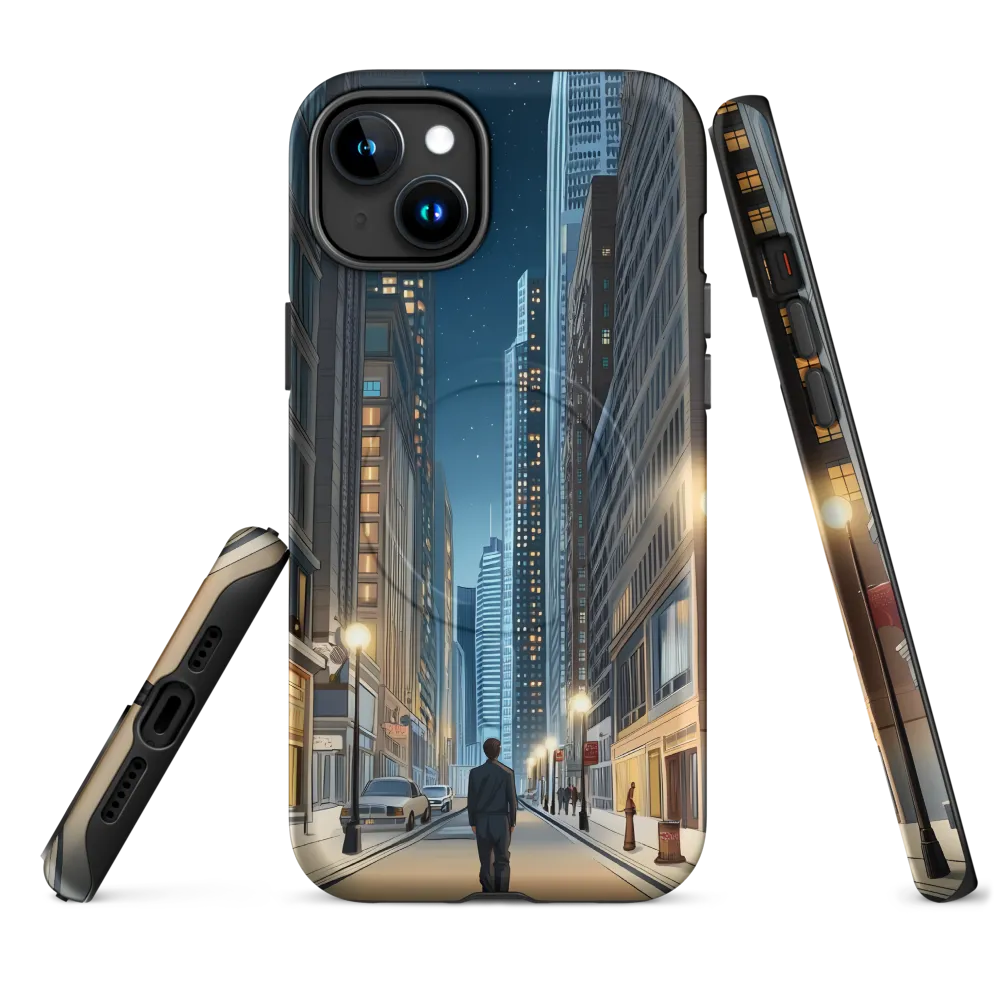 Nocturnal Reflections | Phone Case |  15 Plus | MagSafe® Tough Case | Matte