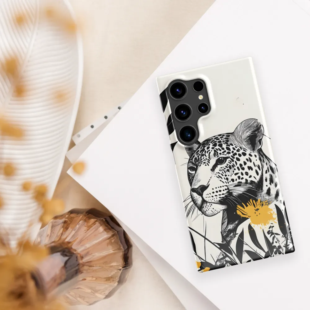Majestic Leopard Amongst Flora