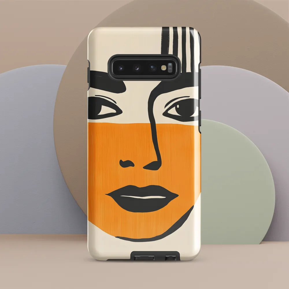 Faces of Minimalism | Phone Case |  S10 Plus | Tough Case | Glossy