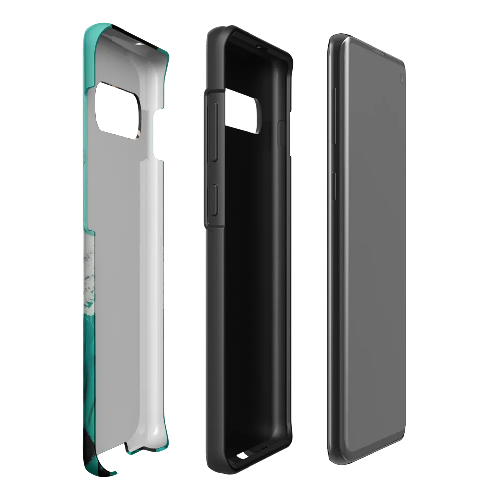 Serenity in Turquoise | Phone Case |  S10 Plus | Tough Case | Matte