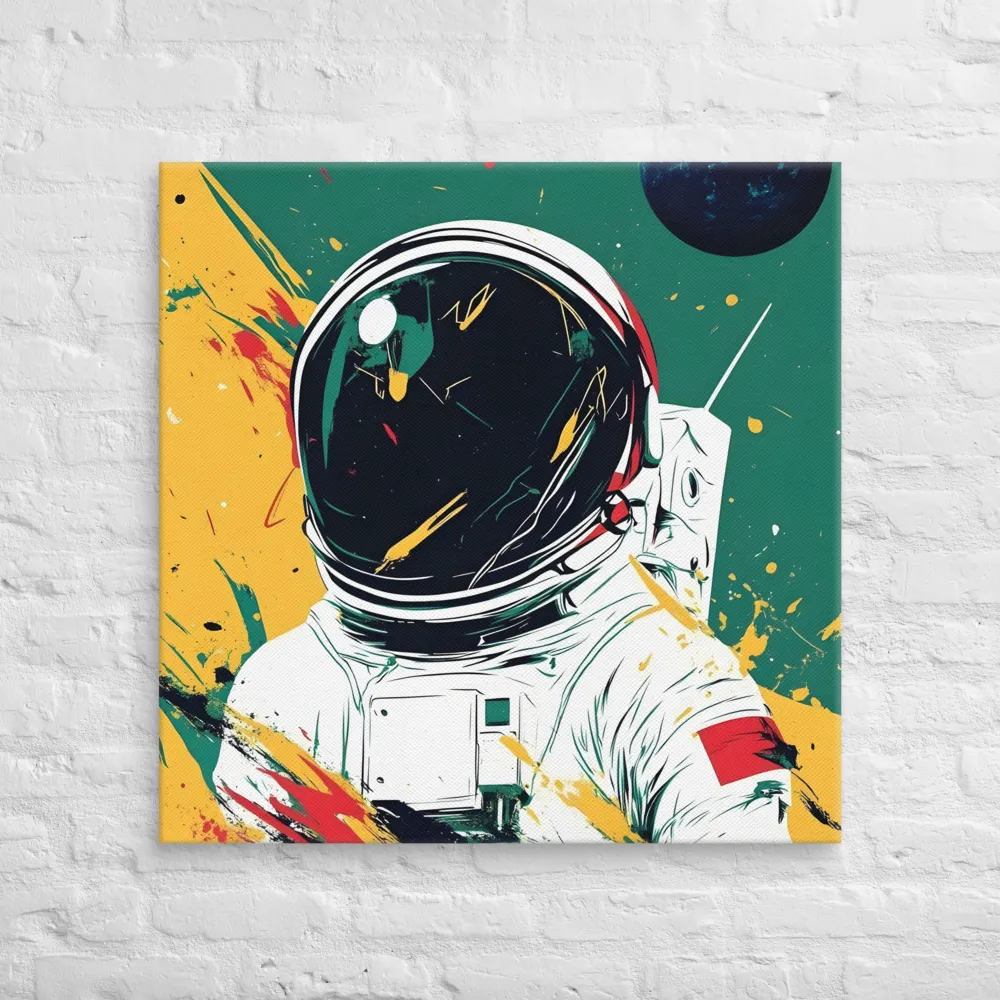 Galactic Explorer: A Modern Odyssey | Canvas | 32″×32″
