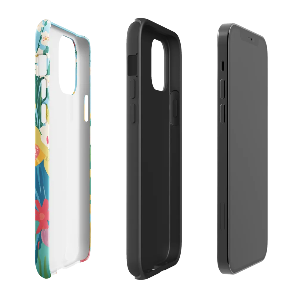 Dancing Among Blossoms | Phone Case |  12 Pro | Tough Case | Glossy