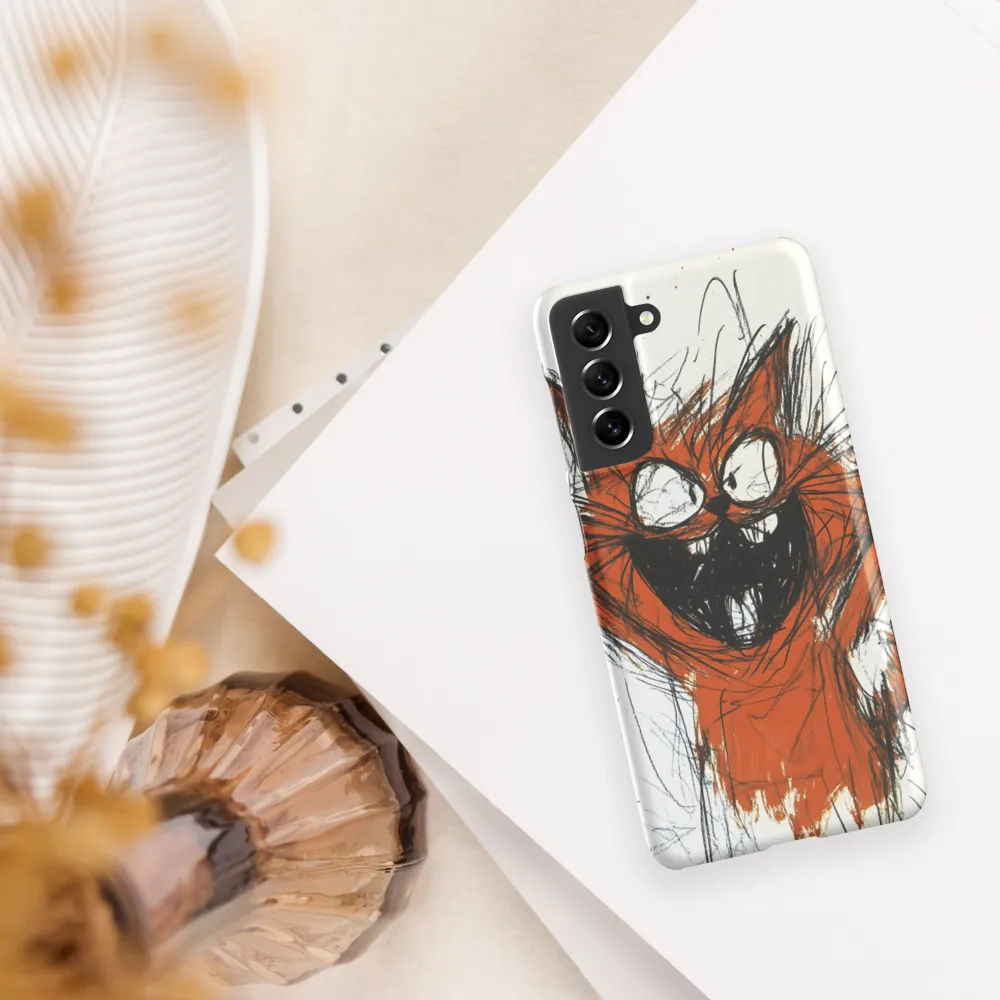 Joyful Cat Creation | Phone Case |  S21 | Snap Case | Matte