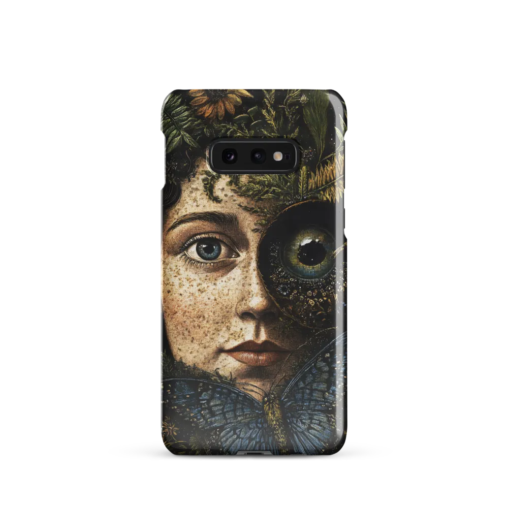Nature's Embrace: A Surreal Portrait | Phone Case |  S10e | Snap Case | Glossy