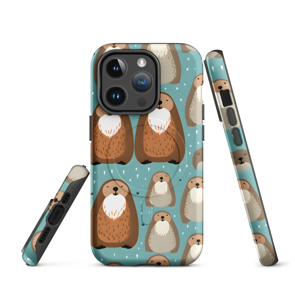 Whimsical Otter Pattern