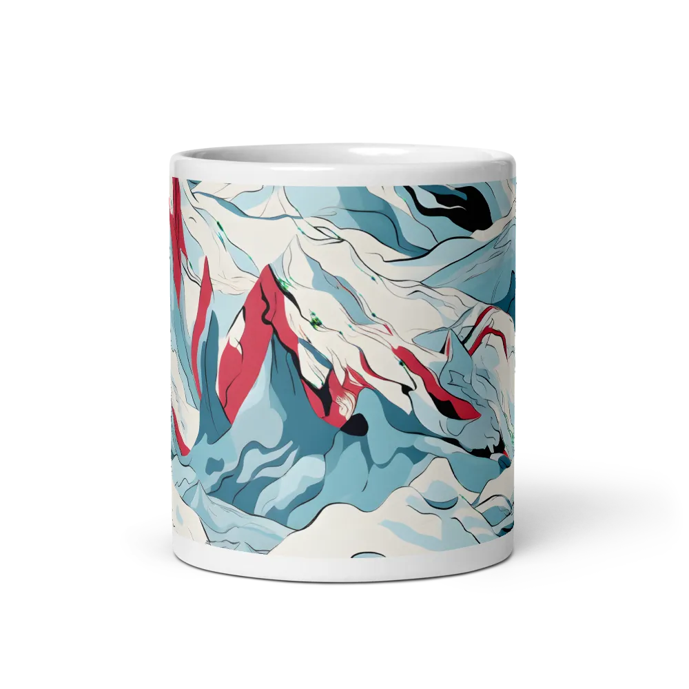 Majestic Peaks of Serenity | Mug with White inside | 11 oz