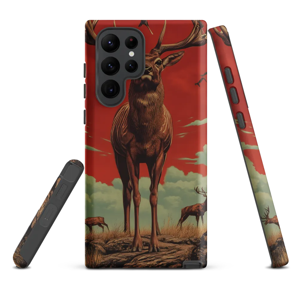 Majesty in Red: The Stalwart Stag