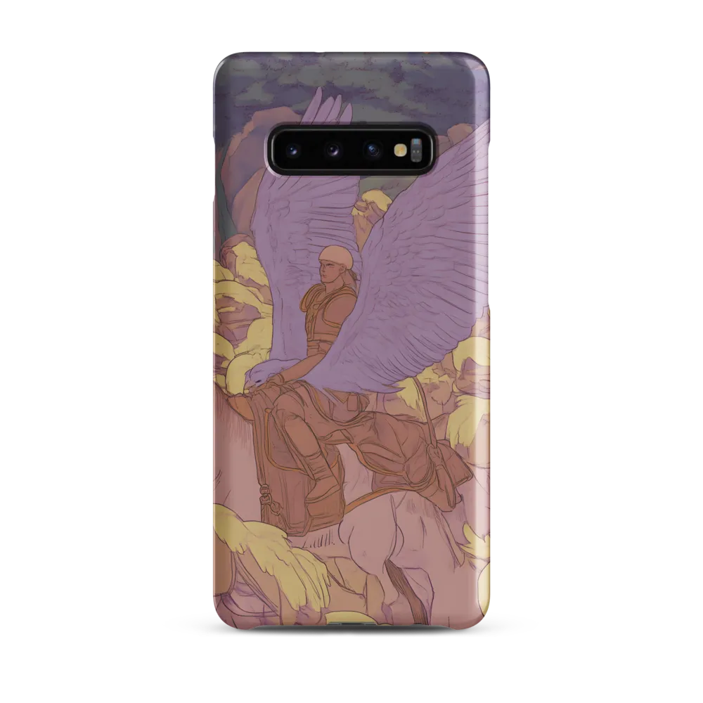 The Winged Guardian | Phone Case |  S10 Plus | Snap Case | Matte