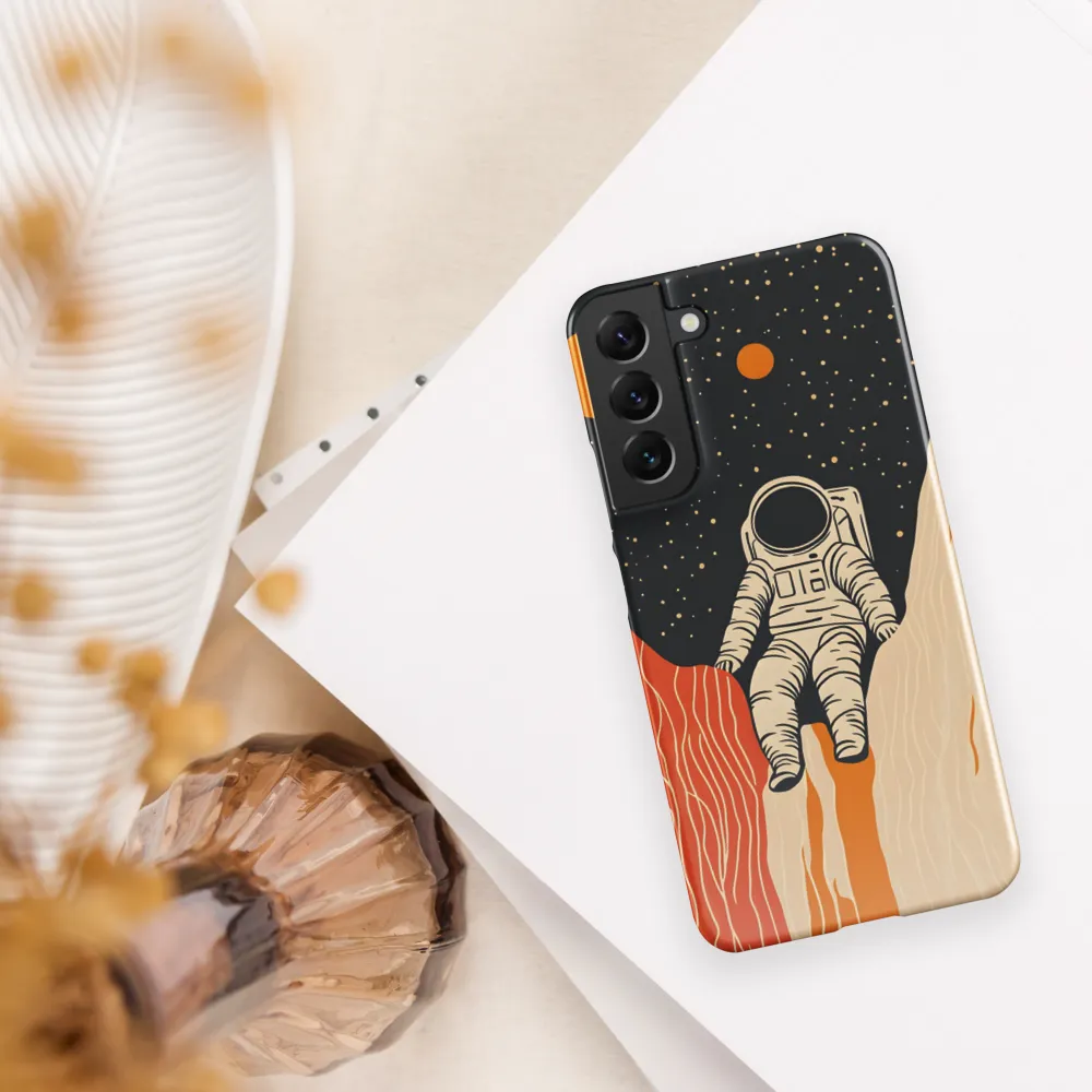 Exploration on the Edge | Phone Case |  S22 Plus | Snap Case | Glossy