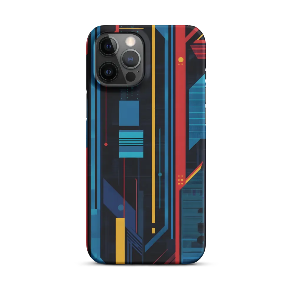 Symphony of Lines | Phone Case |  12 Pro Max | Snap Case | Matte