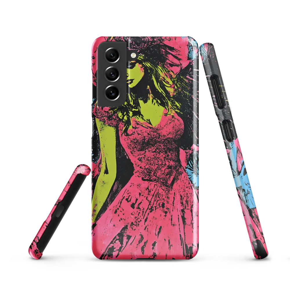 Mystical Angel in Neon Dreams