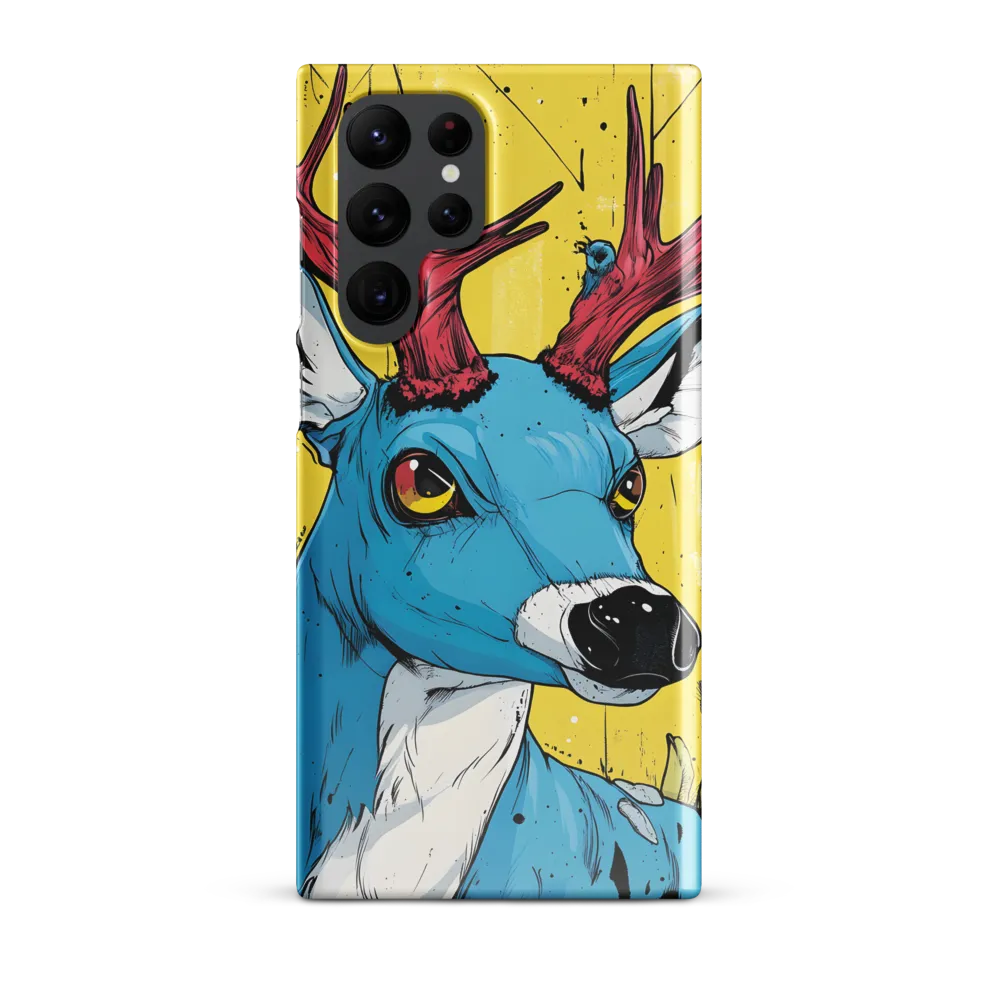 Vivid Antlers: A Modern Take on Nature