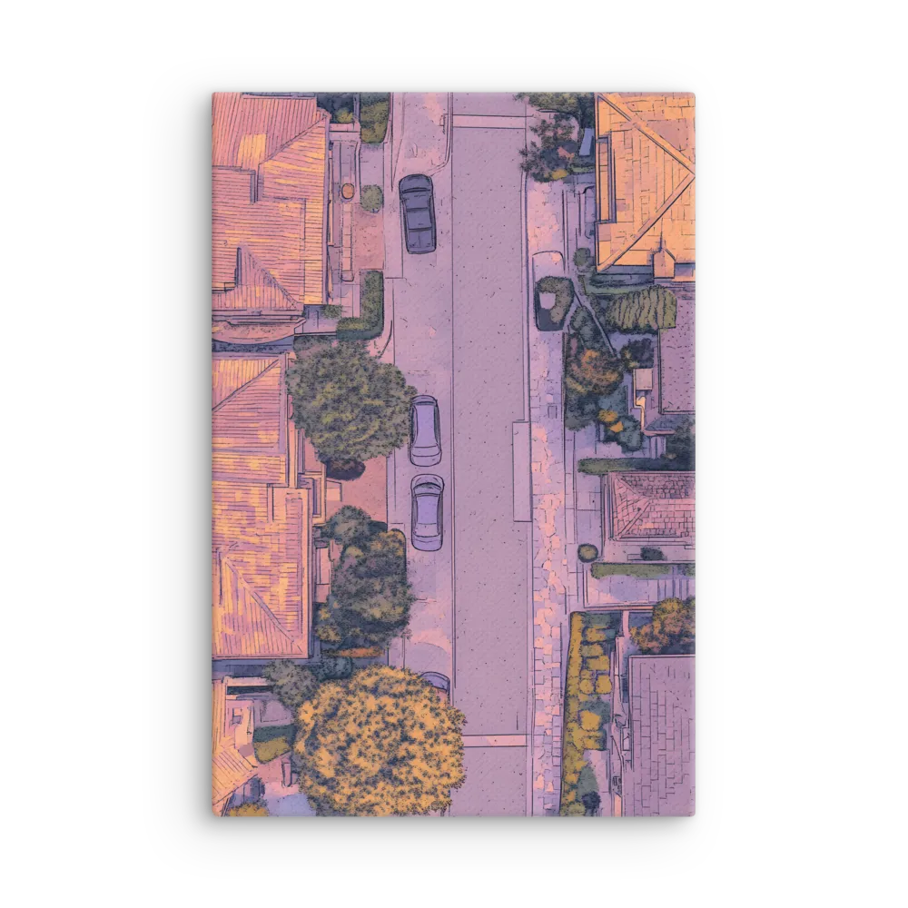 Aerial Serenity: Suburban Oasis