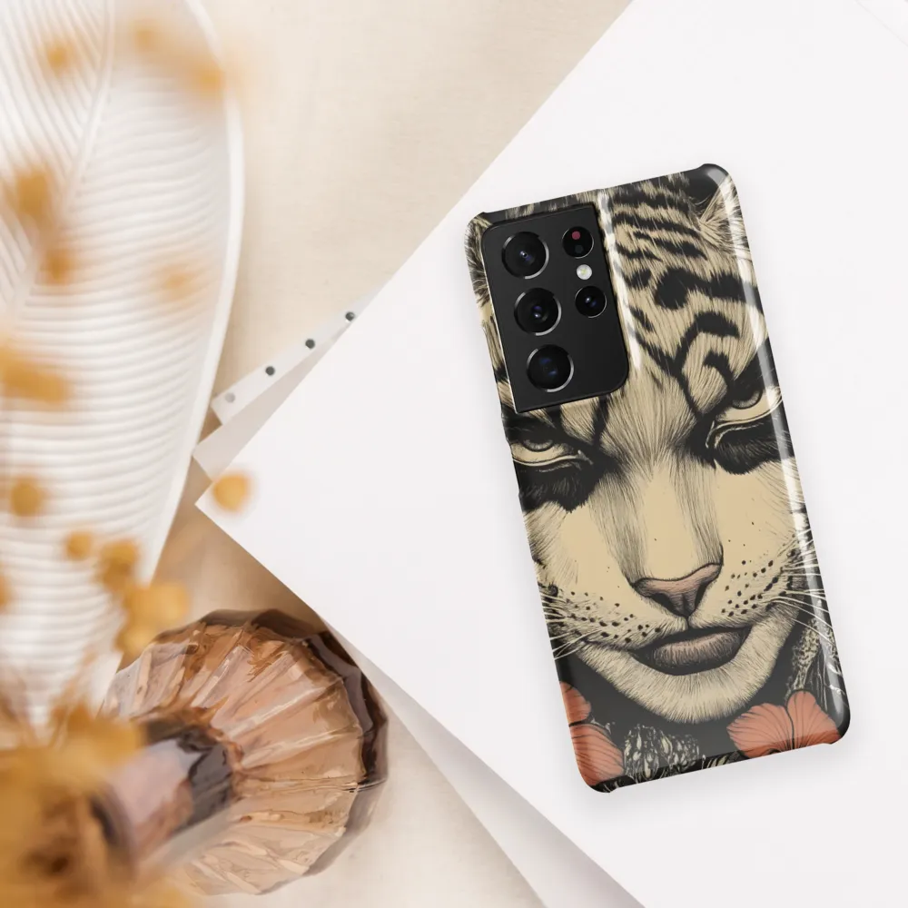 Feline Majesty: The Human-Leopard Connection | Phone Case |  S21 Ultra | Snap Case | Glossy
