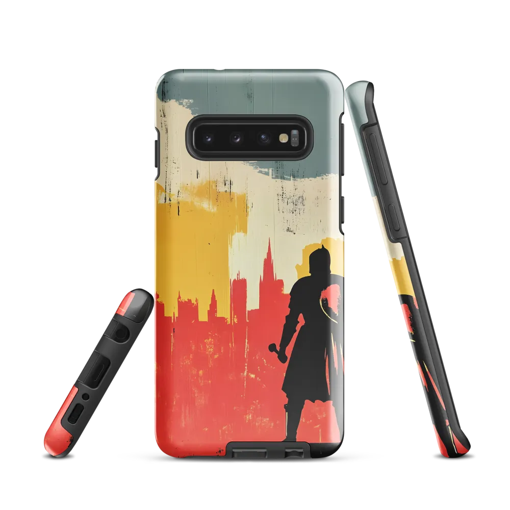 Hero in the Urban Dawn | Phone Case |  S10 | Tough Case | Glossy