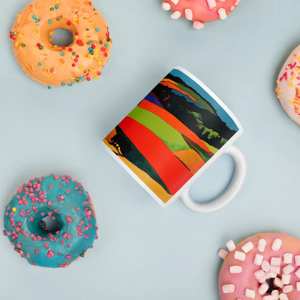 Vibrant Countryside | Mugs | Multiple Sizes & Colors