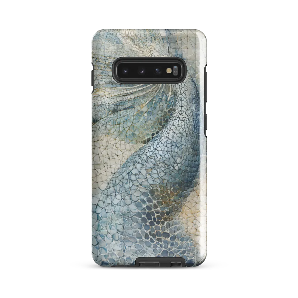 Fluid Geometry: A Dance of Patterns | Phone Case |  S10 Plus | Tough Case | Glossy