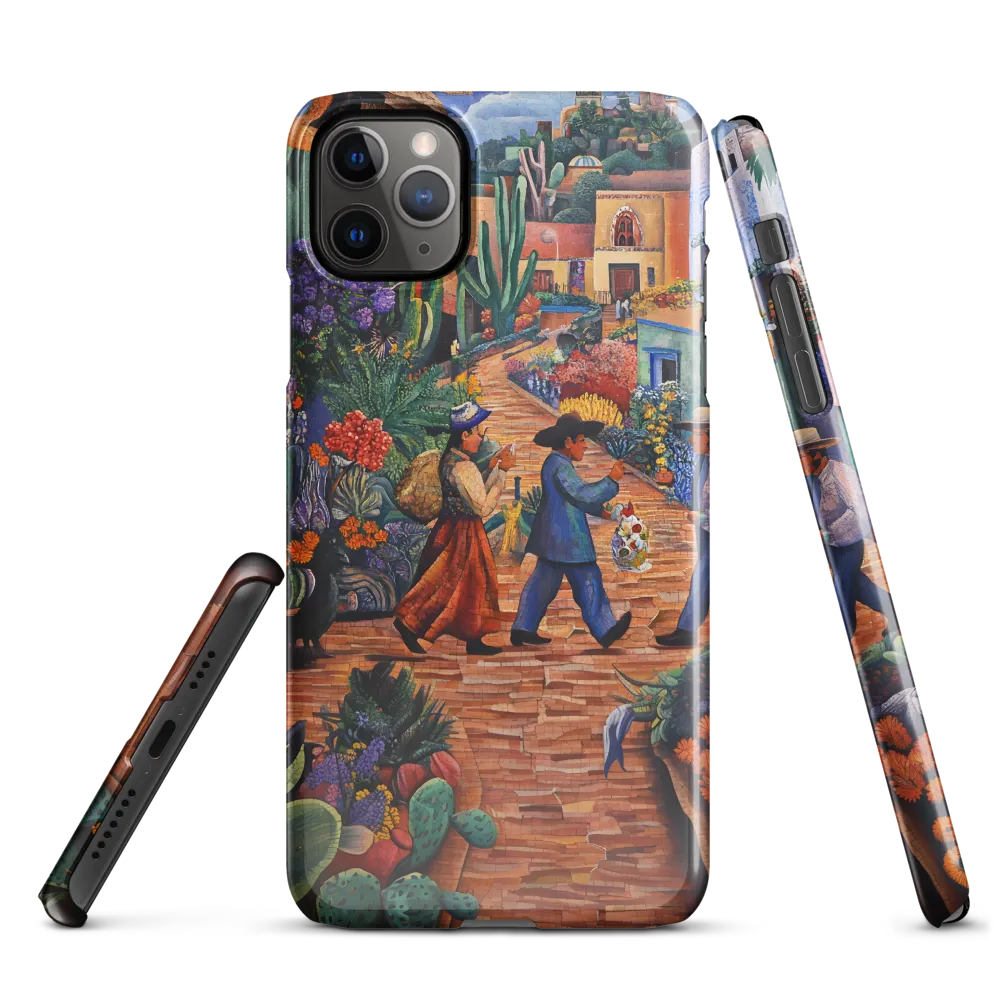 A Mosaic Journey Through Colorful Landscapes | Phone Case |  11 Pro Max | Snap Case | Glossy