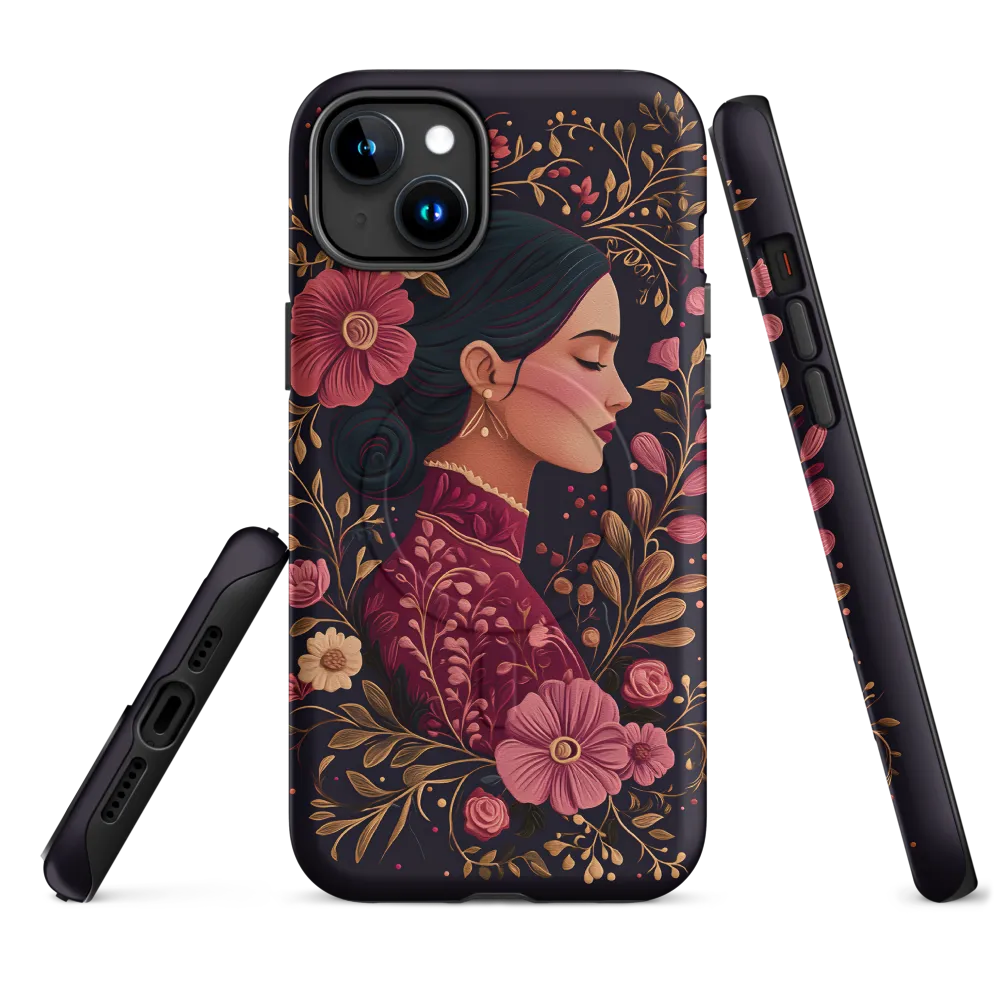 Portrait of Serenity | Phone Case |  15 Plus | MagSafe® Tough Case | Matte