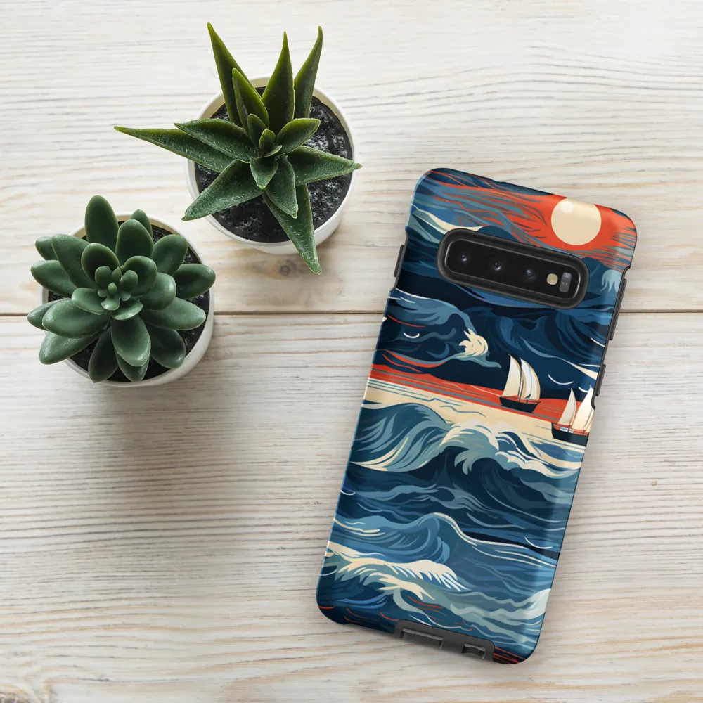 Ocean Whispers: A Voyage at Dusk