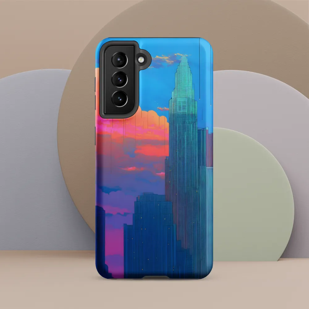 Twilight Reflections: A Digital Cityscape