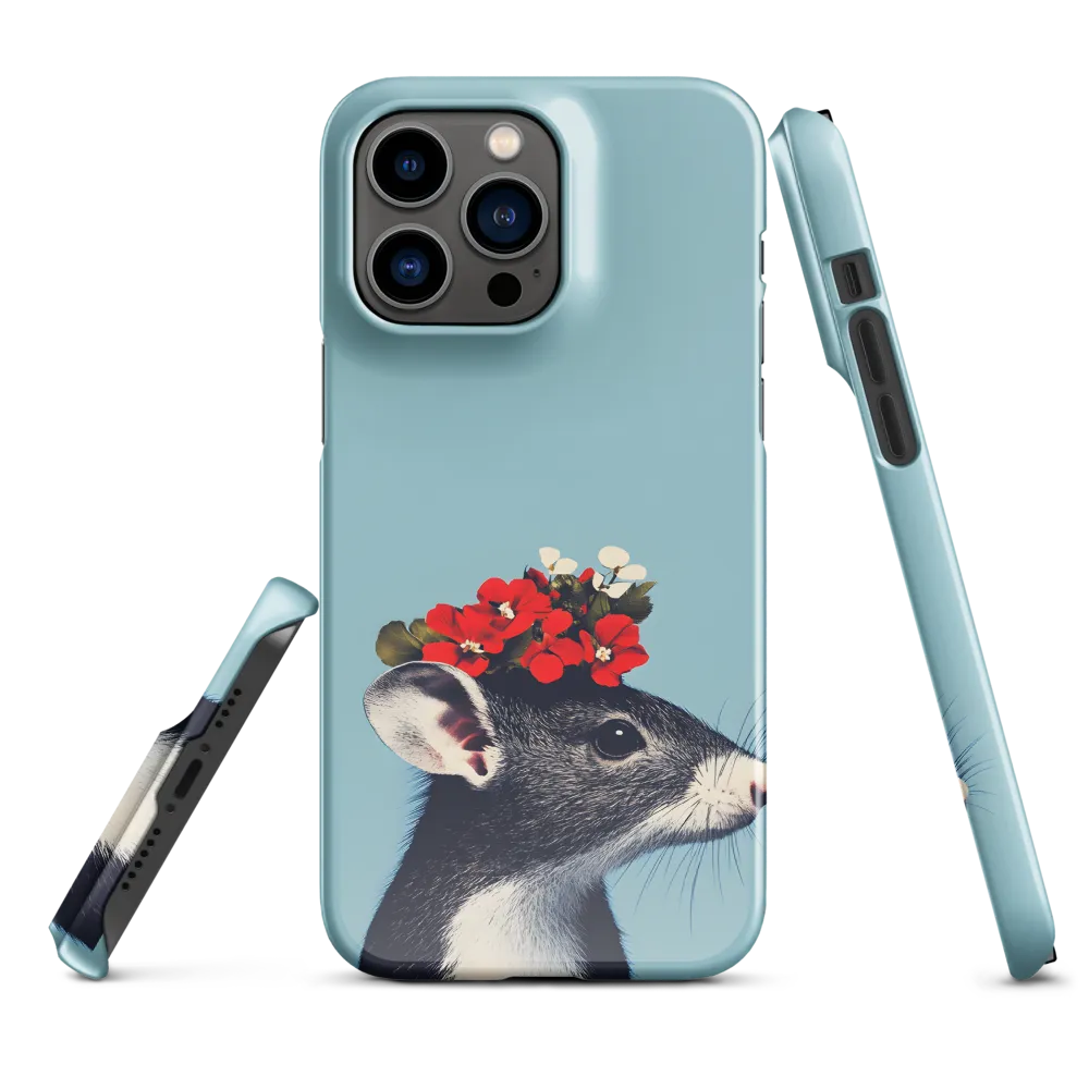 Whimsical Flora: A Mouse's Floral Crown