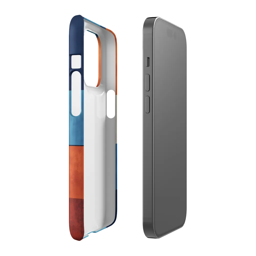 Geometric Harmony in Color | Phone Case |  14 Pro | Snap Case | Matte