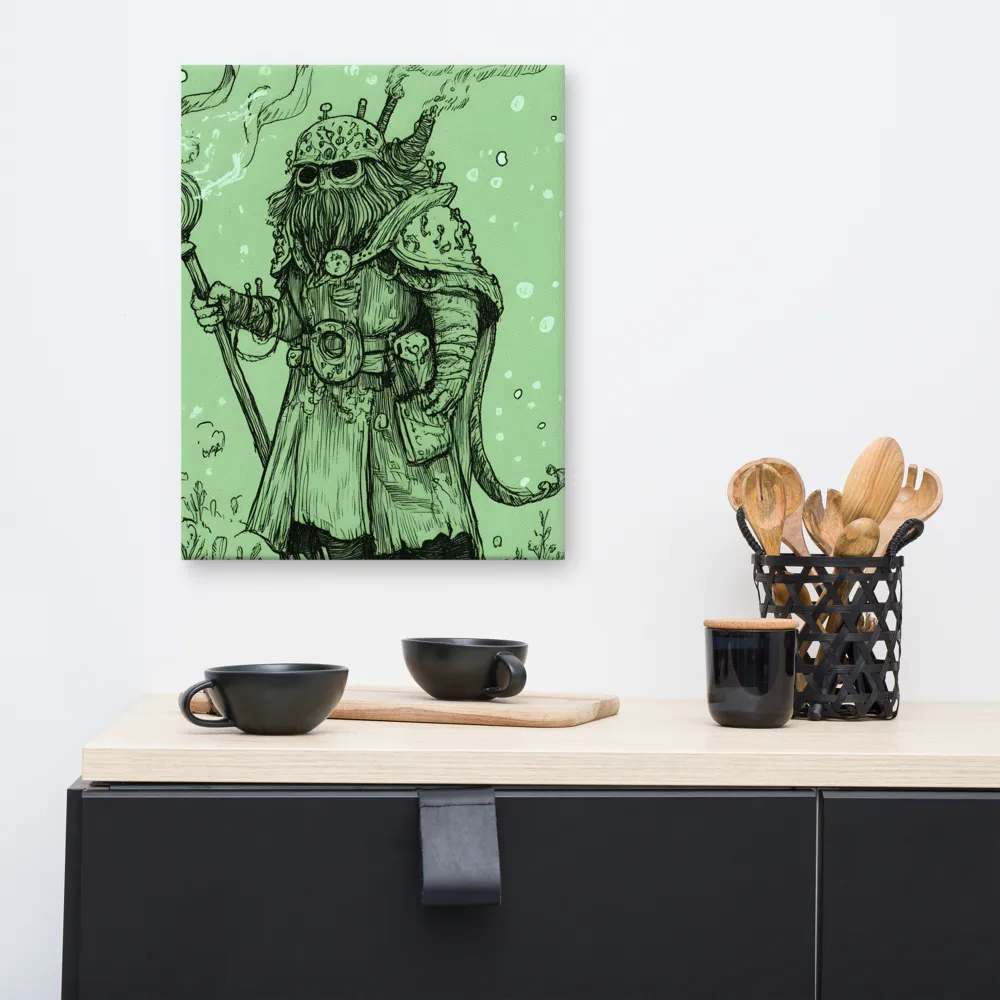 The Enigmatic Wizard | Canvas | 16″×20″