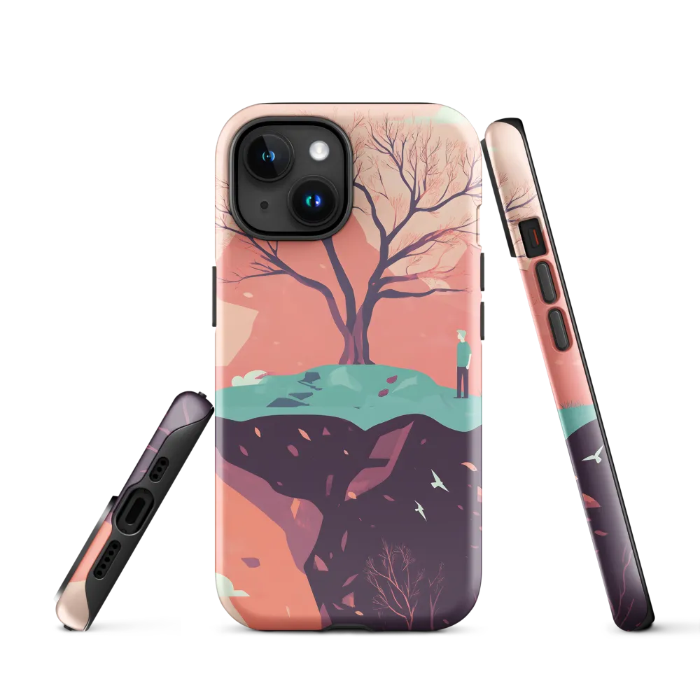Contemplating Solitude | Phone Case |  15 | Tough Case | Glossy