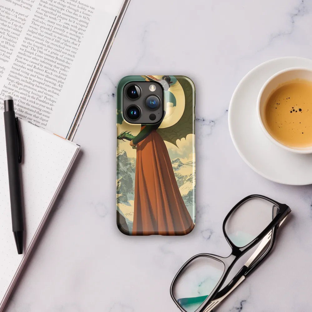 Mystic Harmony: The Dragon Keeper | Phone Case |  15 Pro | Snap Case | Glossy