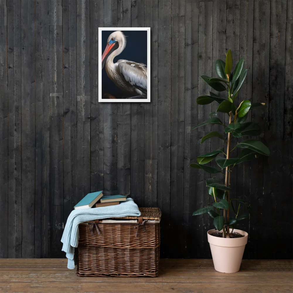 Majestic Pelican Portrait