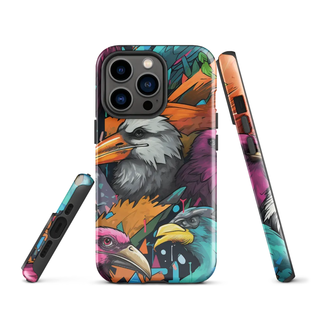 Avian Vortex: A Celebration of Color and Form