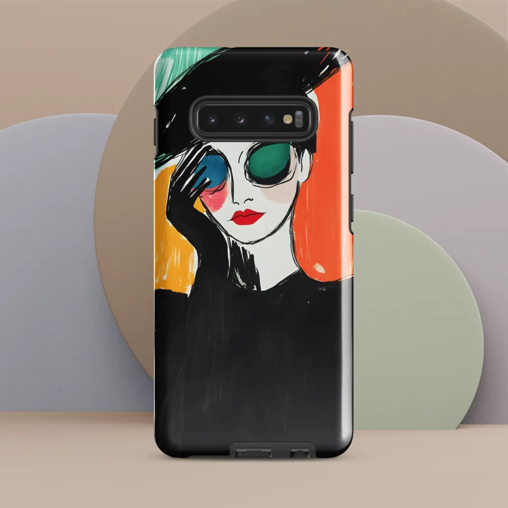 Elegance in Shadows | Phone Case |  S10 Plus | Tough Case | Glossy