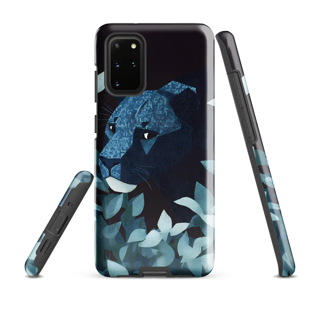 Lurking Blue: The Panther's Gaze