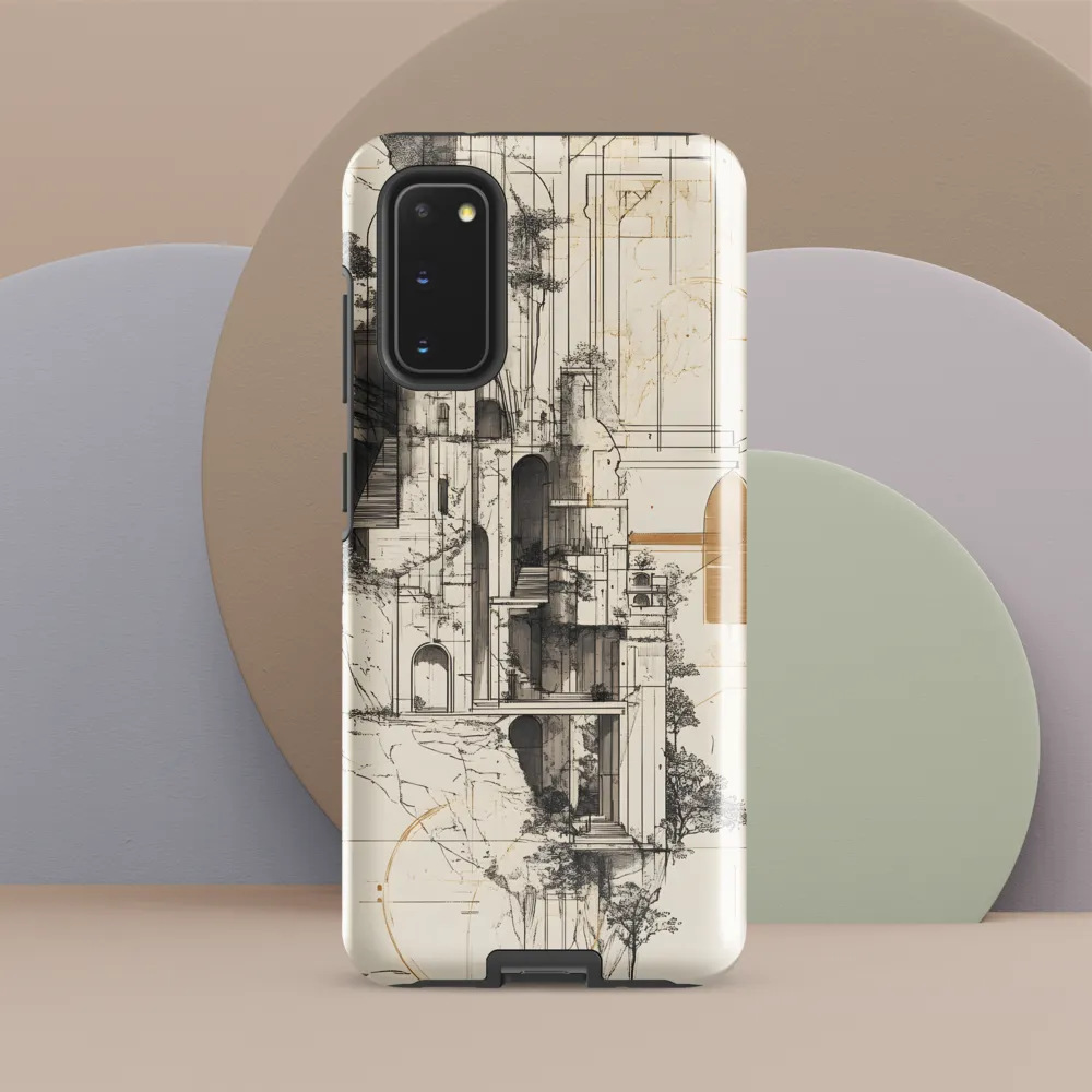 Ethereal Architectures | Phone Case |  S20 | Tough Case | Glossy