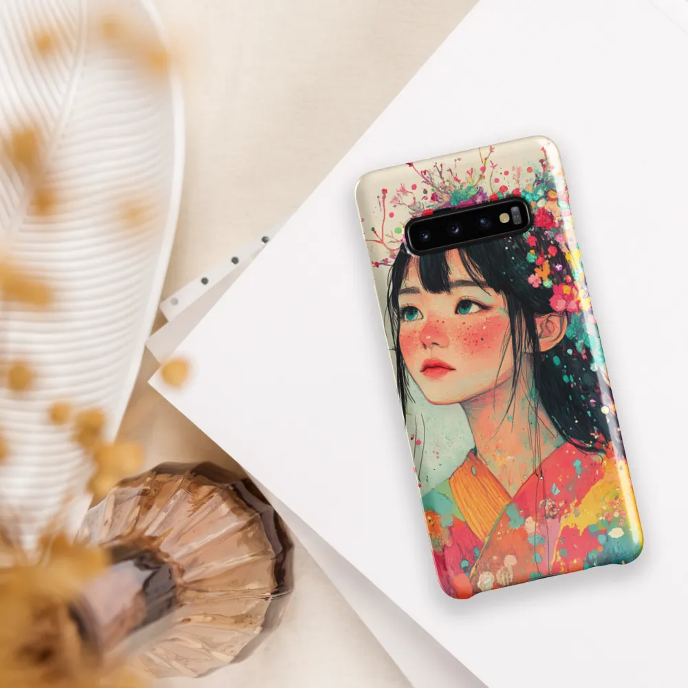 Whispers of Blossoms | Phone Case |  S10 Plus | Snap Case | Glossy