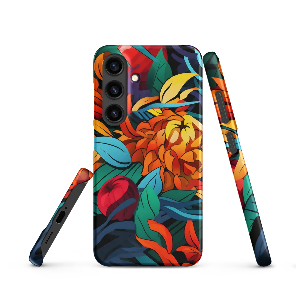 Tropical Harmony | Phone Case |  S24 | Snap Case | Matte