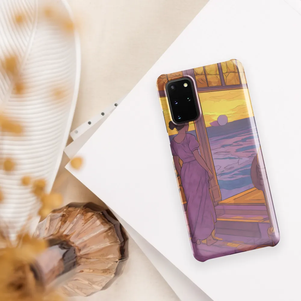 Whispers of the Sunset | Phone Case |  S20 Plus | Snap Case | Glossy