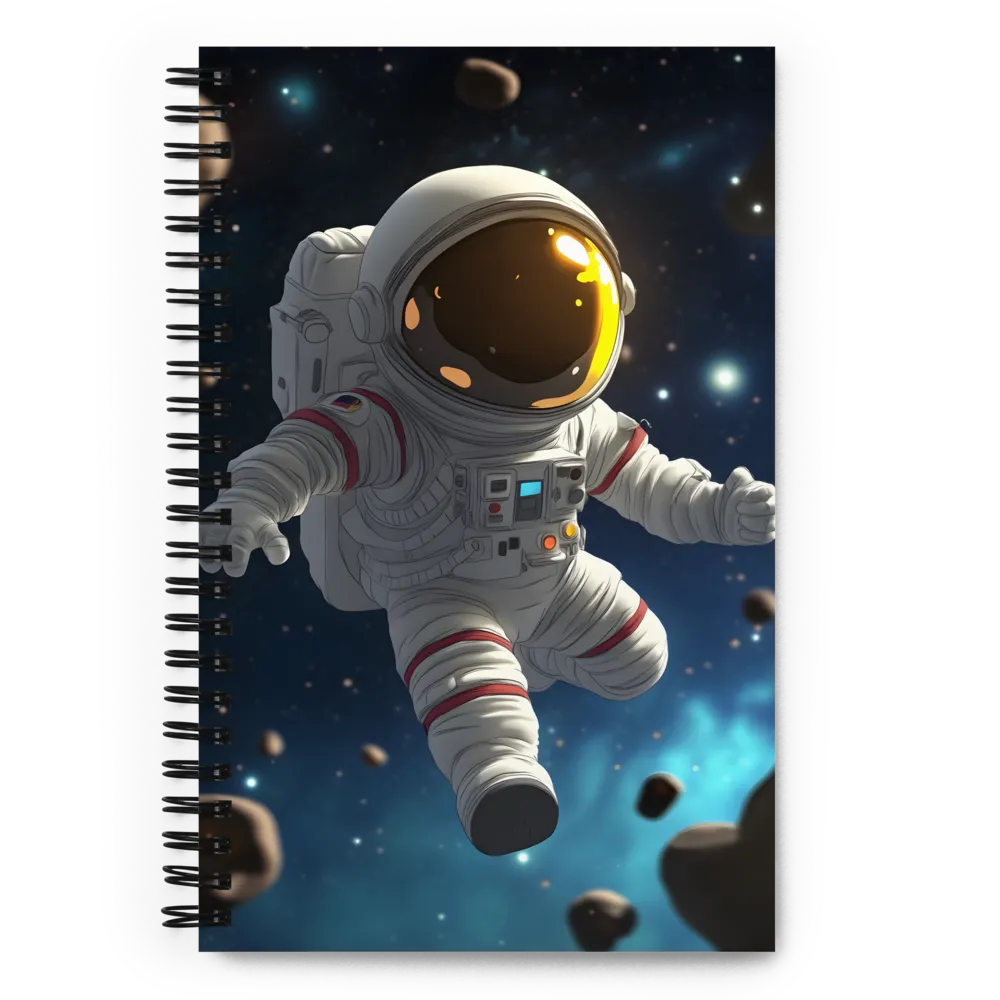 Cosmic Exploration | Spiral Notebook