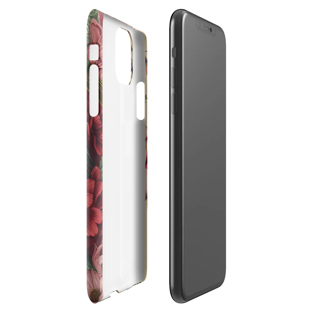 Harmony in Nature: The Floral Muse | Phone Case |  11 Pro Max | Snap Case | Glossy