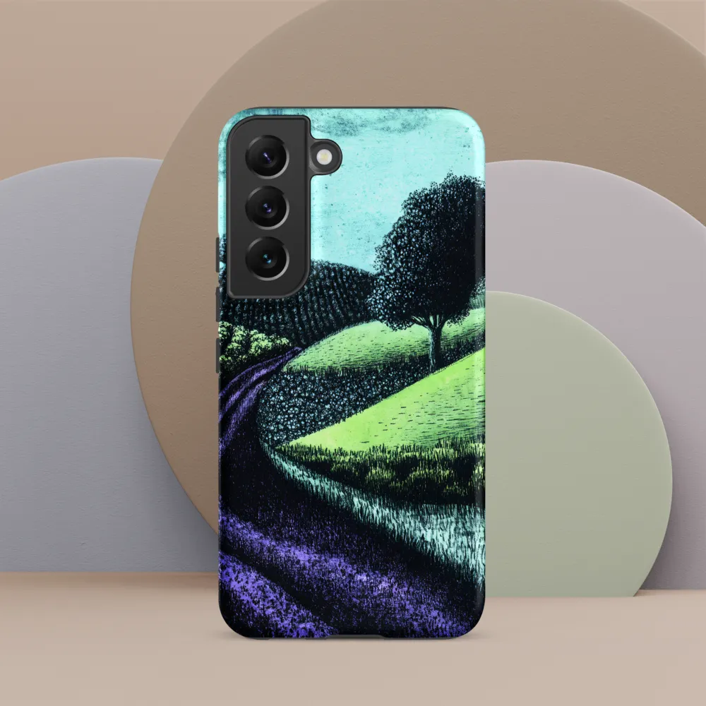 Winding Serenity: A Modern Landscape